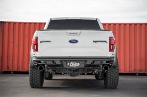 Ford F-150 Raptor Bumper - Rear - Addictive Desert Designs - ADD PRO Bolt-On - Hammer Black - `17-`19 Ford F-150 Raptor Bumper - Rear - Addictive Desert Designs - ADD PRO Bolt-On - Hammer Black - `17-`19